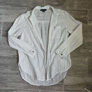 Primark Long Sleeve Button Down Top Small